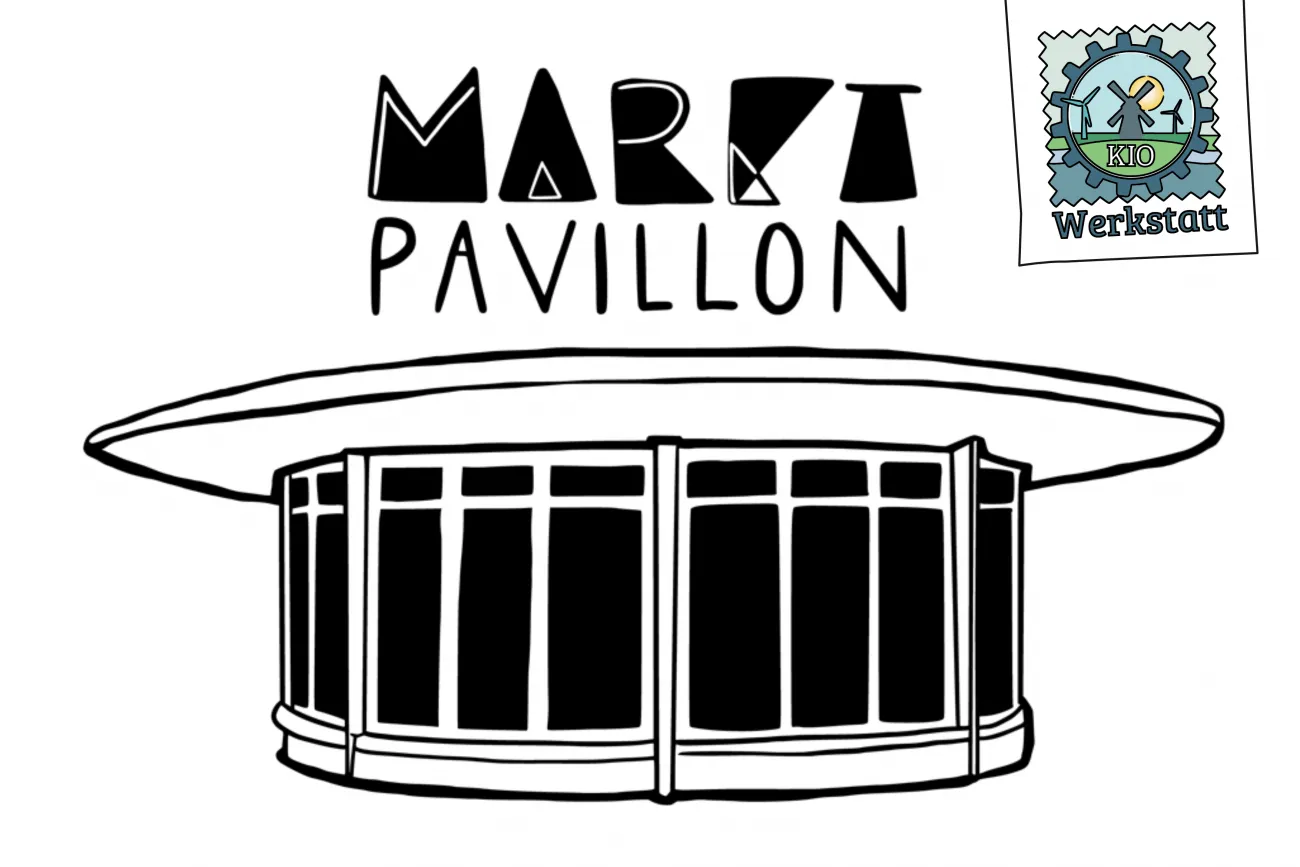 KIO-Werkstatt im Marktpavillon der DoKa Kulturbrennerei in Norden