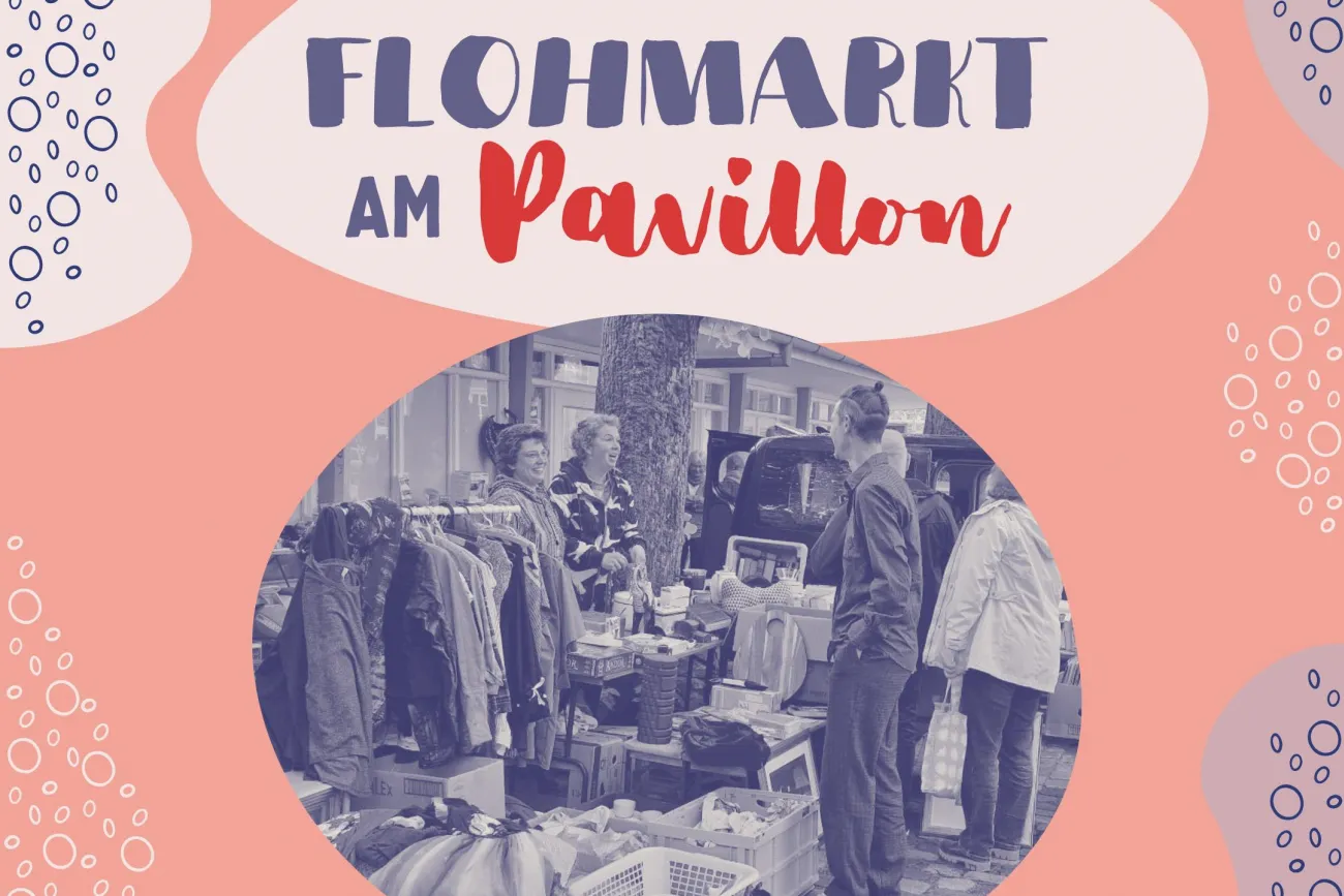 Ankündigungssharepic für den Flohmarkt