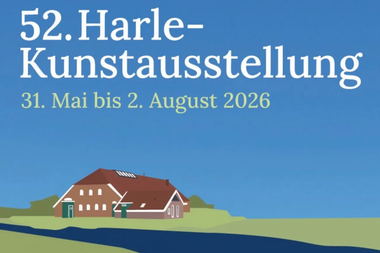Plakat zur 52. Harle-Kunstausstellung | 31. Mai bis 2. August 2026