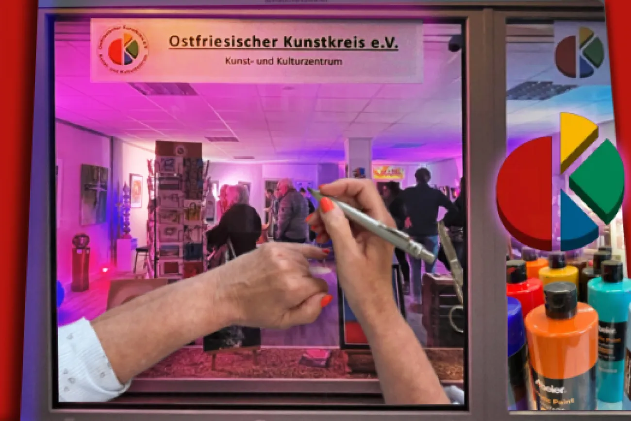 Dunkelausstellung in der OKK Galerie im November 2025