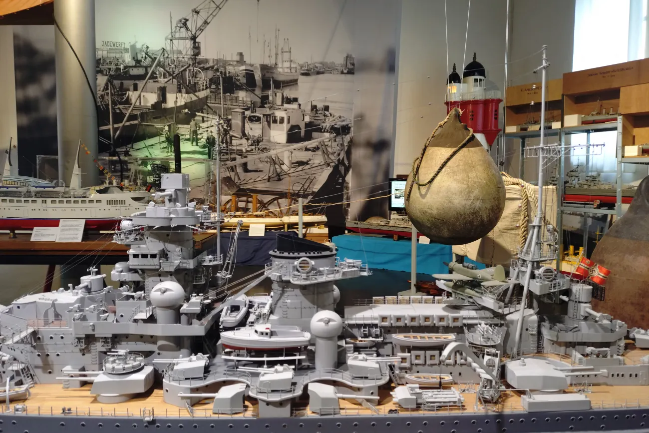 Blick in die Gläserne Werft