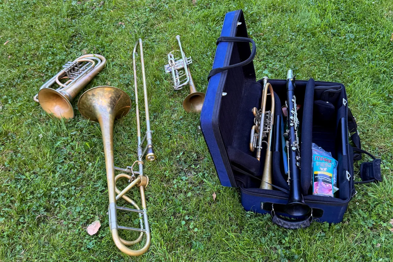 Stillleben mit Instrumenten