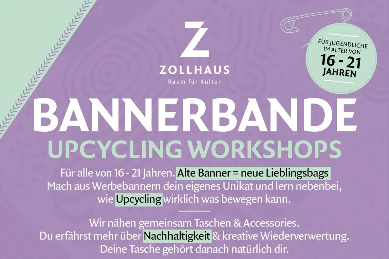 Bannerbande: Upcycling-Workshops