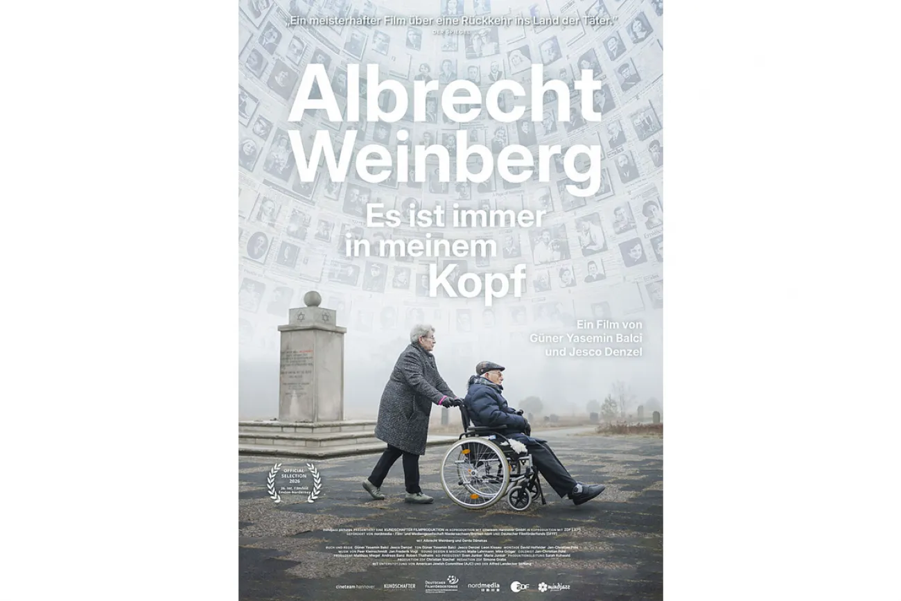Filmplakat: Albrecht Weinberg. Es ist immer in meinem Kopf