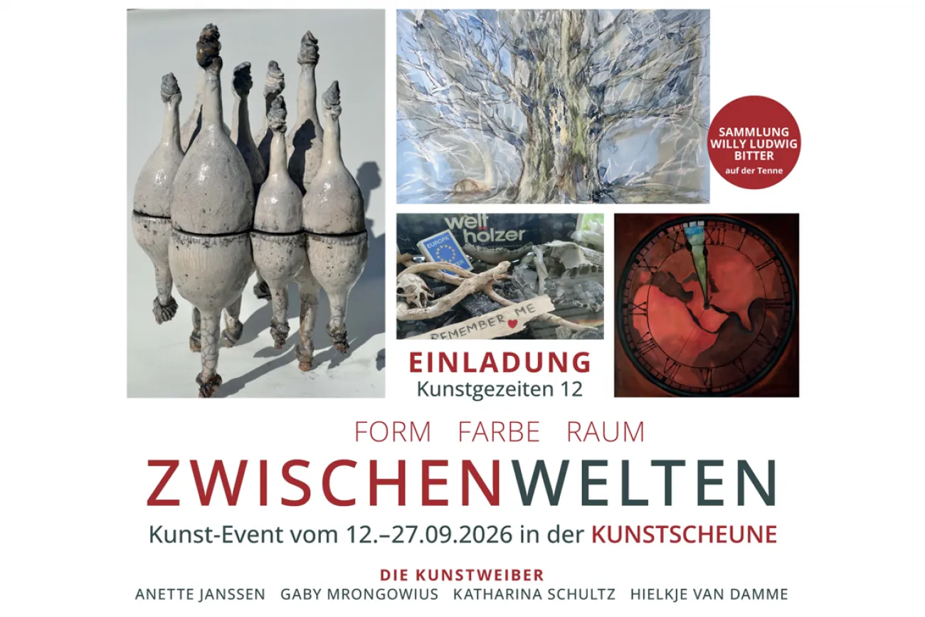 Einladung Kunstgezeiten 12 Zwischenwelten