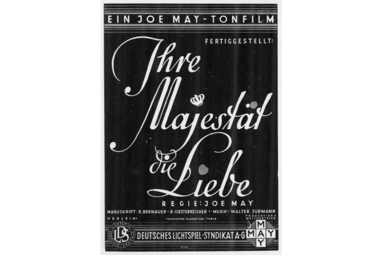 Das historische Filmplakat von 1931