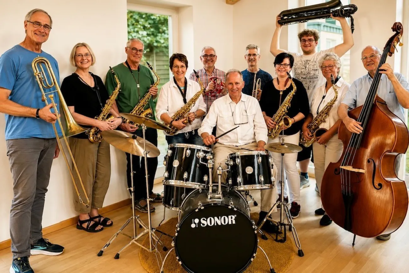 Premiere: Uwe Hegers GoldSax & Friends in Tergast