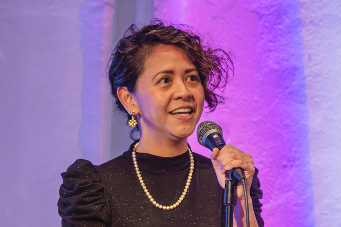 Sängerin Sheila Heyartz