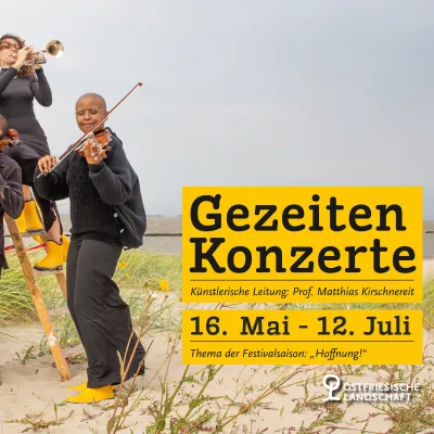 Hauptbild der Veranstaltung Gezeitenkonzerte 2025