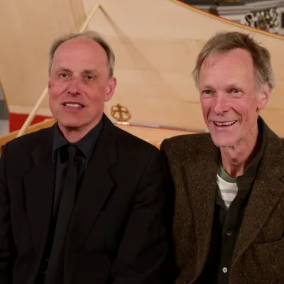 Der Ausführende und der Schöpfer: Cembalist Bernhard Klapprott und der Erbauer historischer Tasteninstrumente Dietrich Hein