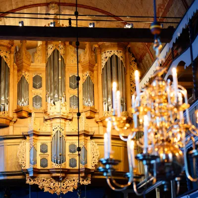 Im Mittelpunkt des Festivals: Die barocke Holy-Orgel in Dornum 