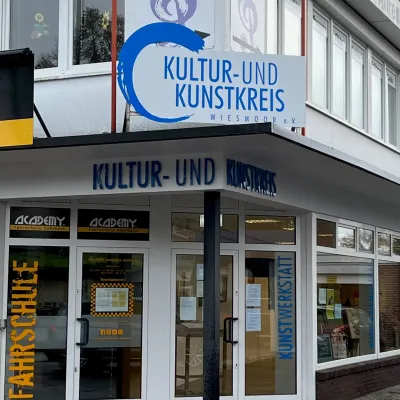 Eingang zur Kunstwerkstatt