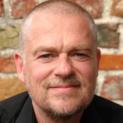Das Foto zeigt den Galeristen und Kunsthändler André Kirbach