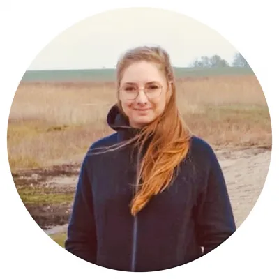 Sarah Hensmann am Dollart