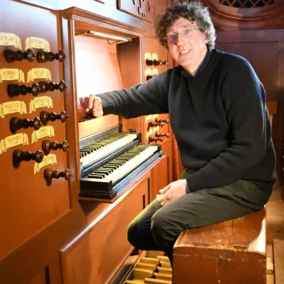 Léon Berben an der Schnitger-Orgel Weener