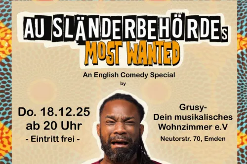 Hauptbild der Veranstaltung Stand-Up-Comedy: Ausländerbehörde&#039;s Most Wanted