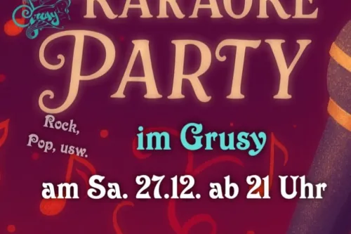 Hauptbild der Veranstaltung Karaoke im Grusy 