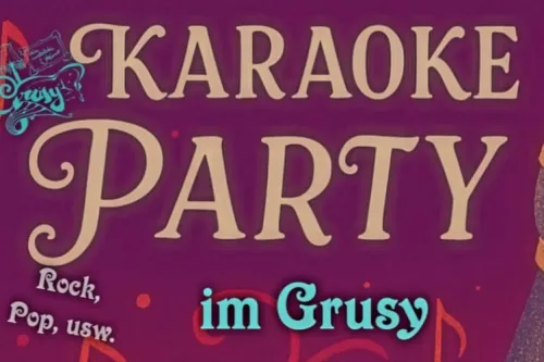 Hauptbild der Veranstaltung Karaoke im Grusy