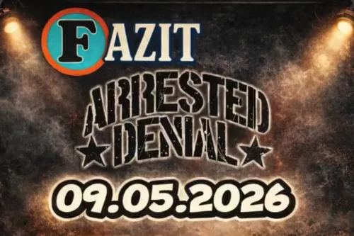 Hauptbild der Veranstaltung Punk-Konzert mit Fazit und Arrested Denial im Grusy