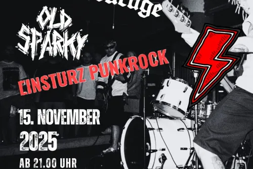 Hauptbild der Veranstaltung Punkrock-Abend mit drei Bands im Grusy 