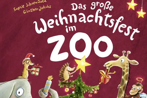 Hauptbild der Veranstaltung Bilderbuchkino - Das große Weihnachtsfest im Zoo