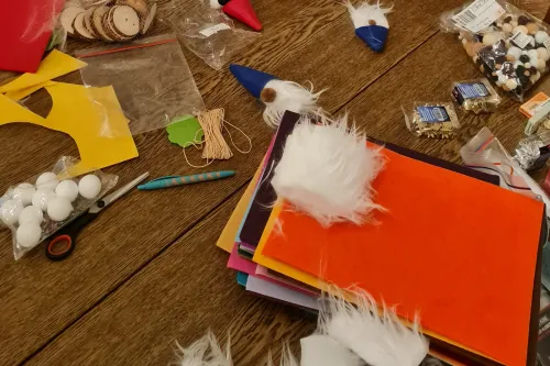 Hauptbild der Veranstaltung Die kleine Filz-Werkstatt – Bastelworkshop!