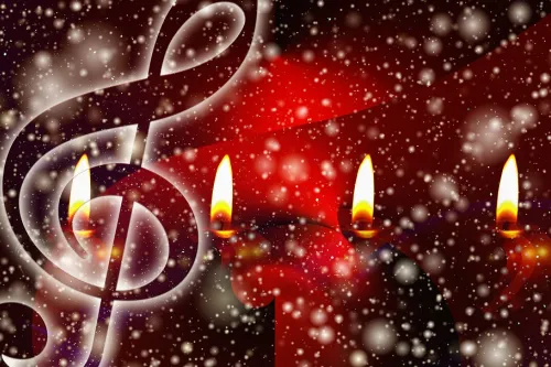 Hauptbild der Veranstaltung Adventssingen im Hüttendorf