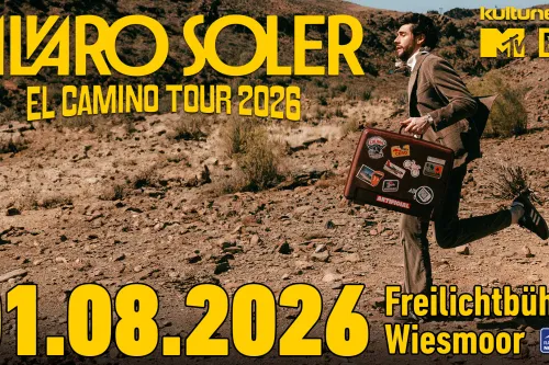 Hauptbild der Veranstaltung Alvaro Soler-El Camino Tour 2026