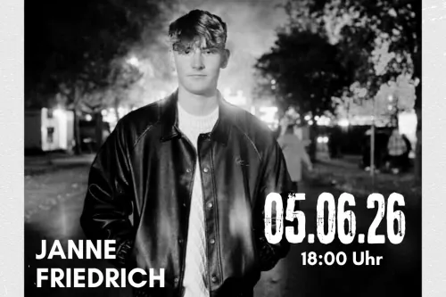 Hauptbild der Veranstaltung Newcomer Friday mit Janne Friedrich 