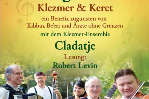 Hauptbild der Veranstaltung Klezmer &amp; Keret - Lesungskonzert