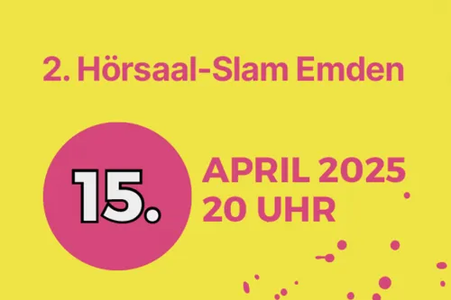 Hauptbild der Veranstaltung 2. Emder Hörsaalslam