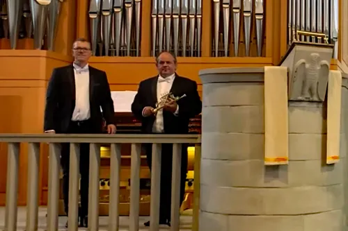 Hauptbild der Veranstaltung Festliche Klänge für Trompete und Orgel