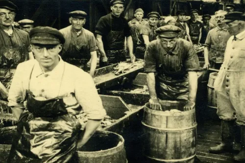 Hauptbild der Veranstaltung Das „Silber des Meeres" – Die Geschichte der Leeraner Heringsfischerei