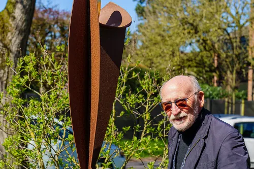 Hauptbild der Veranstaltung Führung durch die Ausstellung "Formen der Stille - Skulpturen von Leonard Wübbena"