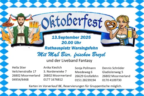 Hauptbild der Veranstaltung Oktoberfest