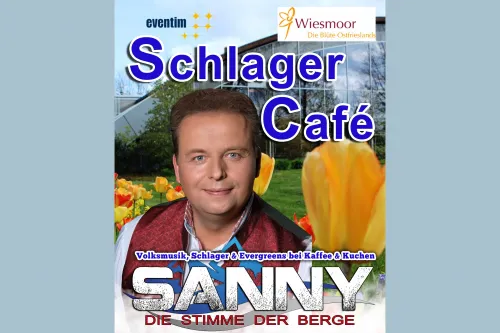 Hauptbild der Veranstaltung Schlager Café im Blumenreich Wiesmoor