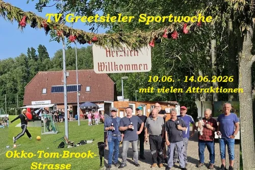 Hauptbild der Veranstaltung TV Greetsiel: Greetsieler Sportwoche
