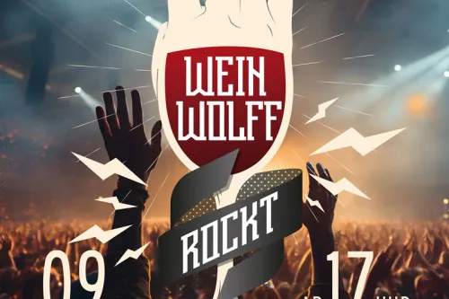 Hauptbild der Veranstaltung Wein Wolff rockt