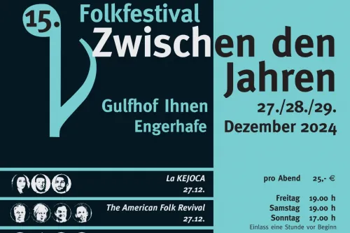 15. Folkfestival Zwischen den Jahren