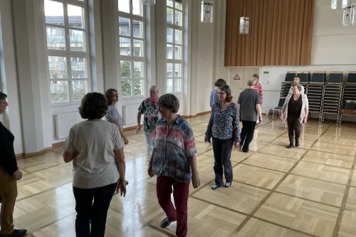 Tanzen in der Gruppe