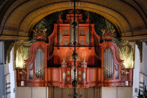 Georgskirche Weener: Orgel von Arp Schnitger 1710 / J. Fr. Wenthin 1782