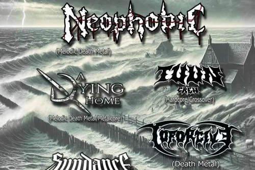 Hardcore und Deahtmeatel Konzert