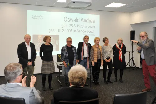 Schlaglicht vom Literaturfest 2024