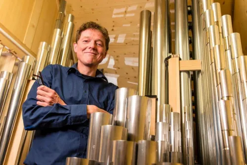 Akkordeon meets Orgel  Akkordeon Orchester Papenburg mit Ralf Stiewe an der Orgel