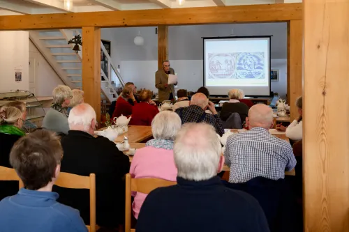 Gut besucht war der Vortrag von Horst Arians im Ihlower Forsthaus