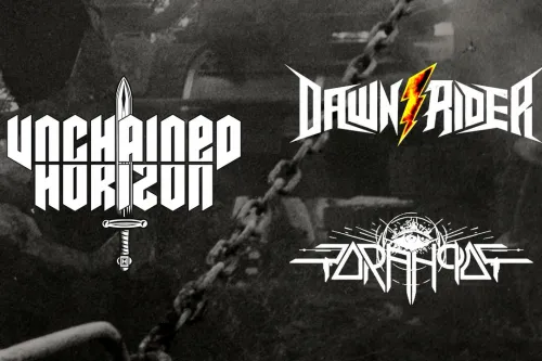 Heavy Metal Live-Konzert mit Unchained Horizon, Dawn Rider und Paranoiac in der Szenerie