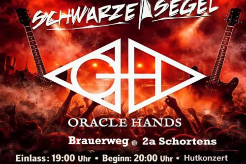 Plakat Headbanging in den Mai
