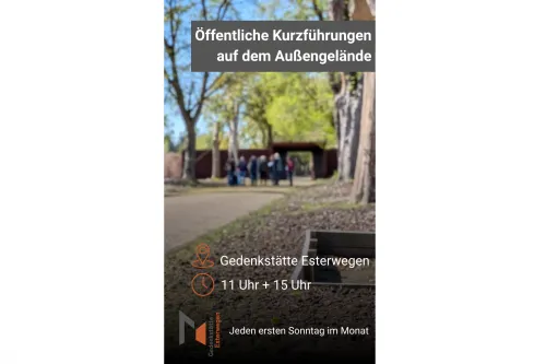 Kurzführungen auf dem Außengelände der Gedenkstätte Esterwegen 