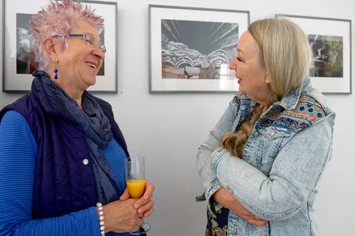Die Ausstellung als Treffpunkt und Gesprächsanlass