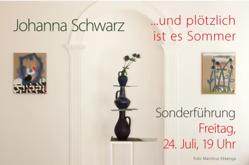 Führung durch die Sommerausstellung mit Gabriele Kaiser-Schanz